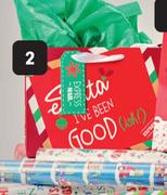 Creative Stationery Santa Medium Delivery Gift Bag-Each
