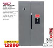 Defy 555L Side By Side Fridge DFF547