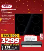 Defy Touch Vitro Ceramic Hob DHD406A