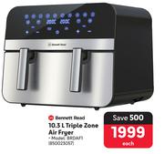 Bennett Read 10.3L Triple Zone Air Fryer BRDAF1-Each