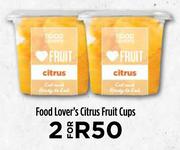 Food Lover's Citrus Fruit Cups-For 2