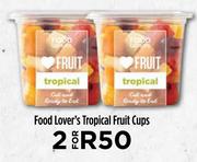 Food Lover's Tropical Fruit Cups-For 2