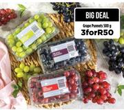 Grape Punnets-For 3 x 500g