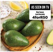 New Season Local Avocados-For 4
