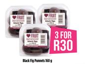 Black Fig Punnets-For 3 x 160g