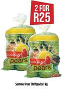 Summer Pear Thriftpacks-For 2 x 1Kg
