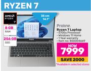 Proline Ryzen 7 Laptop