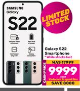 Samsung Galaxy S22 Smartphone-Each