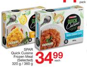 Spar Quick Cuisine Frozen Meal (Selected)-320g/ 360g Each