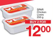 Spar Chicken Livers-2 x 250g