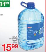 Spar Still Spring Water-5Ltr