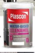 Plascon Water Based Super Universal Enamel (Pastel Base)-5L