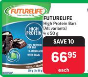 Futurelife High Protein Bars (All Variants)-4 x 50g Each