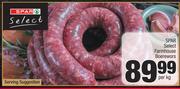 Spar Select Farmhouse Boerewors-Per kg