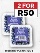 Blueberry Punnets-For 2 x 125g
