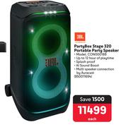 JBL Party Box Stage 620 Portable Party Speaker CON000188