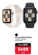 Apple 40mm GPS SE Watch-Each