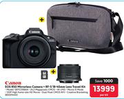 Canon EOS R50 Mirrorless Camera + RF-S 18-45mm Lens Travel Kit 5811C098AA-Per Kit
