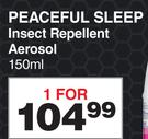 Peaceful Sleep Insect Repellent Aerosol-150ml