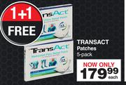 Transact Patches 5 Pack-Each