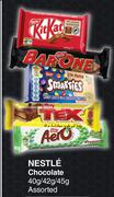 Nestle Chocolate Assorted-40g/42g/45g