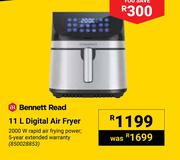 Bennett Read Digital Air Fryer 850028853-11Ltr
