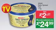 Spar Daily Spread Tub-1kg