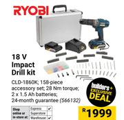 Ryobi 18V Impact Drill Kit 566132