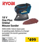 Ryobi 18V One Plus Orbital Mouse Sander 640908