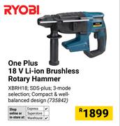 Ryobi One Plus 18V Li-Ion Brushless Rotary Hammer 735842