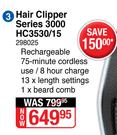 Philips Hair Clipper Series 3000 HC3530/15