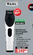 Wahl Multigroom Rechargeable Groomer