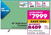 Hisense 139cm (55") QLED Smart TV 55Q6N