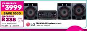 LG 720W HiFi System CJ45