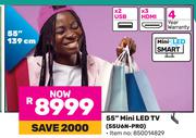 Hisense 139cm (55") Mini LED TV 55U6N-PRO