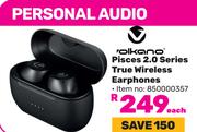 Volkano Pisces 2.0 Series True Wireless Earphones-Each