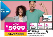 Hisense 127cm (50") UHD 4K Smart TV 50A6N