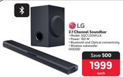 LG 2.1 Channel Soundbar SQC1.DZAFLLK