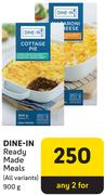 Dine In Ready Made Meals (All Variants)-For 2 x 900g