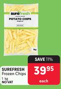 Sure Fresh Frozen Chips-1Kg Each