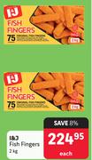 I&J Fish Fingers-2Kg Each