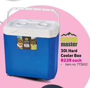 Camp Master 30Ltr Hard Cooler Box-Each