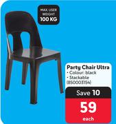 Party Chair Ultra-Each