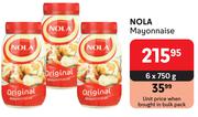 Nola Mayonnaise-6 x 750g