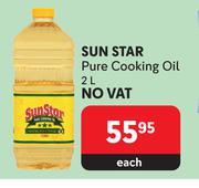 Sunstar Pure Cooking Oil-2L Each