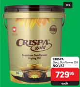 Crispa Gold Sunflower Oil-20L Each