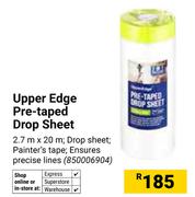  Upper Edge Pre-Taped Drop Sheet 850006904