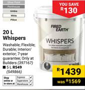 Fired Earth Whispers 397167-20Ltr