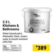 Fired Earth Kitchen & Bathrooms 596704-2.5Ltr