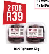 Black Fig Punnets-For 2 x 160g